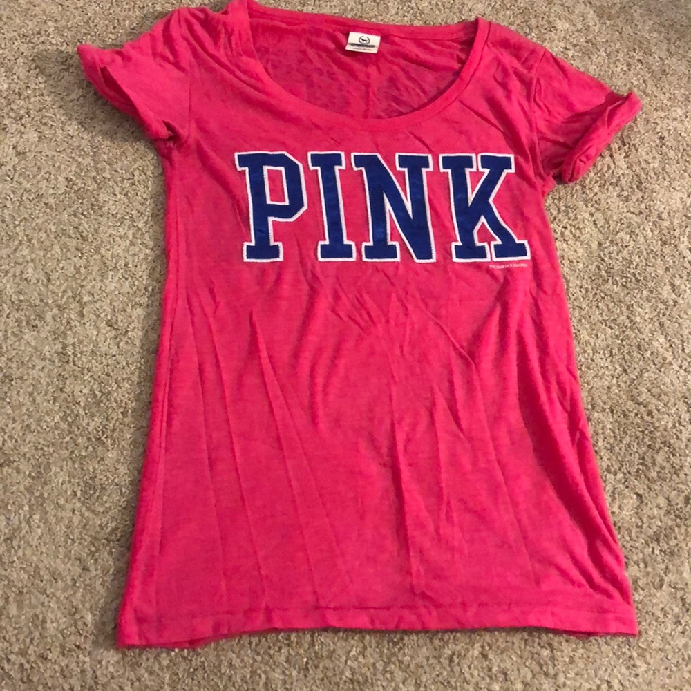 Pink Victoria secret pink shirt